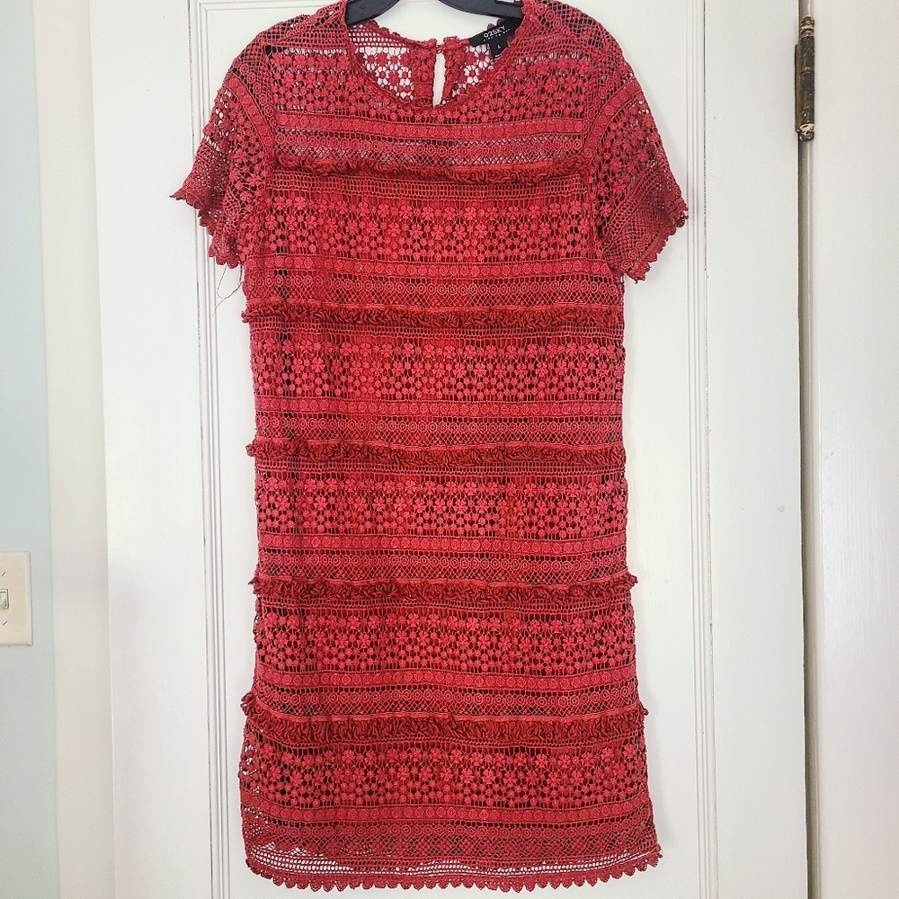 O2SKY Lace Shift Dress - Picture 4 of 6